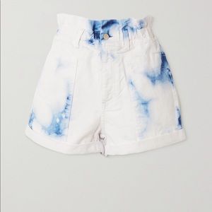 Stella McCartney Acid Wash Denim Shorts
